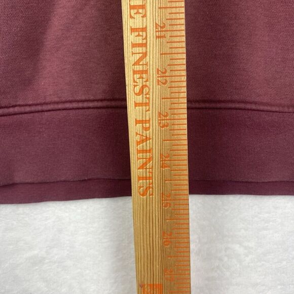 Jordan Hoodie Adult Medium Cherry Red Sweatshirt Logo Pockets Pullover Casual - Picture 9 of 11